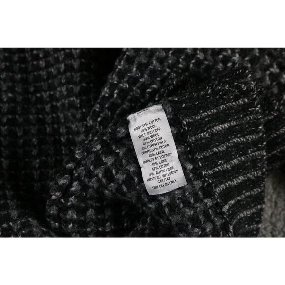 Rag & Bone x Neiman Marcus Sweater Womens L Wool Cotton Cardigan Shawl Collar - Picture 4 of 6